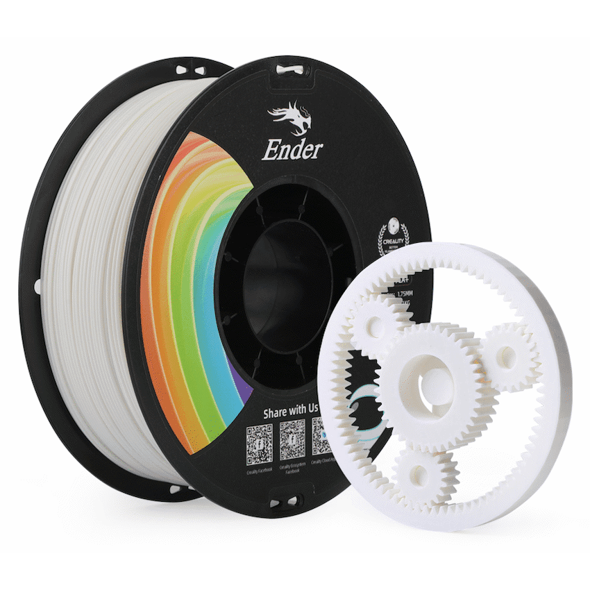 Ender PLA+ Filament - White - 1kg