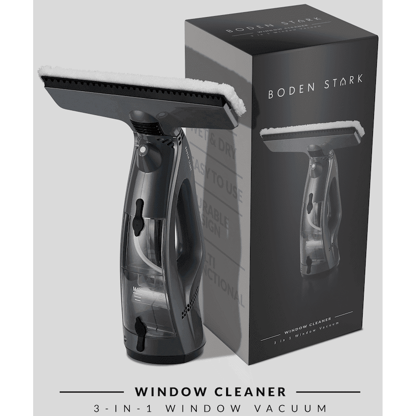 Boden Stark 3-in-1 Window Vacuum Cleaner