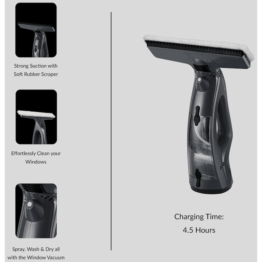 Boden Stark 3-in-1 Window Vacuum Cleaner