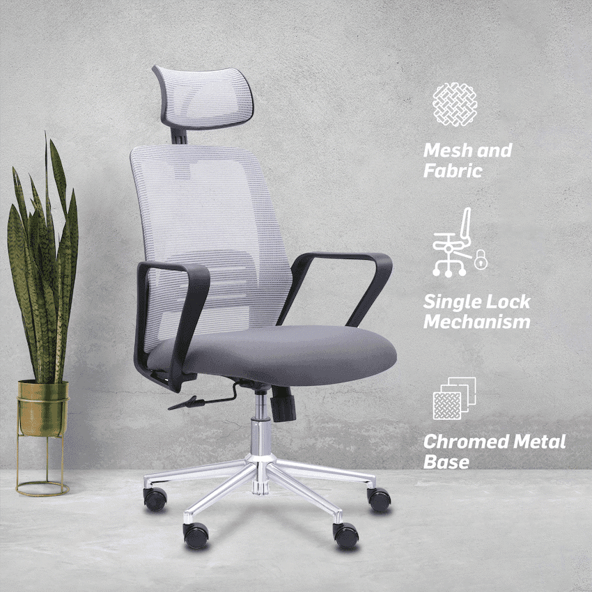 Everfurn Voyeur Ergo High Back