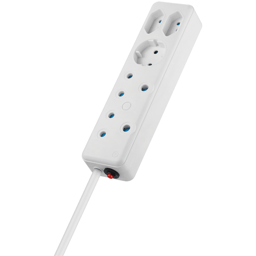 Ellies 5-Way Multiplug - 0.5m