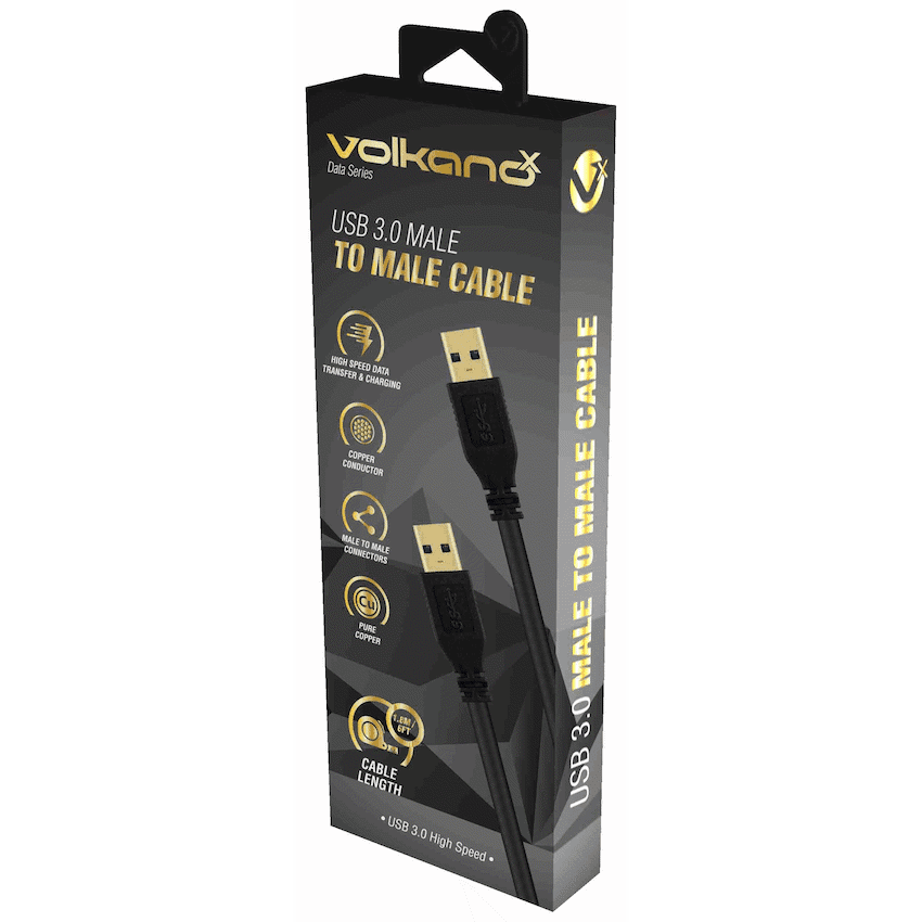 VolkanoX Data Series USB 3.0 A to A Cable 1.8m
