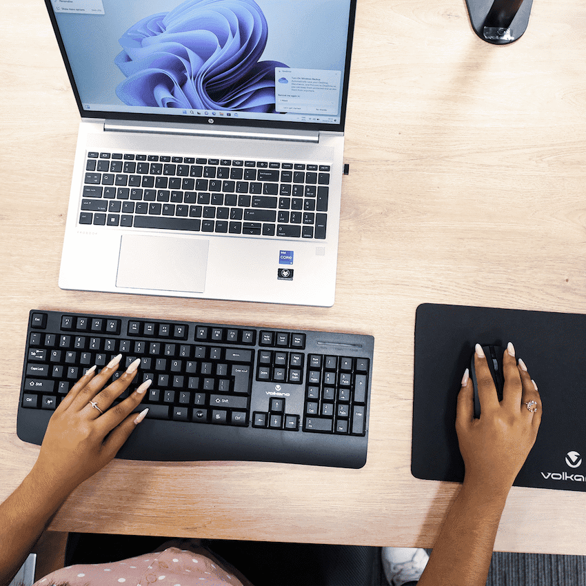 Volkano Meteor Wireless Keyboard and Mouse Combo