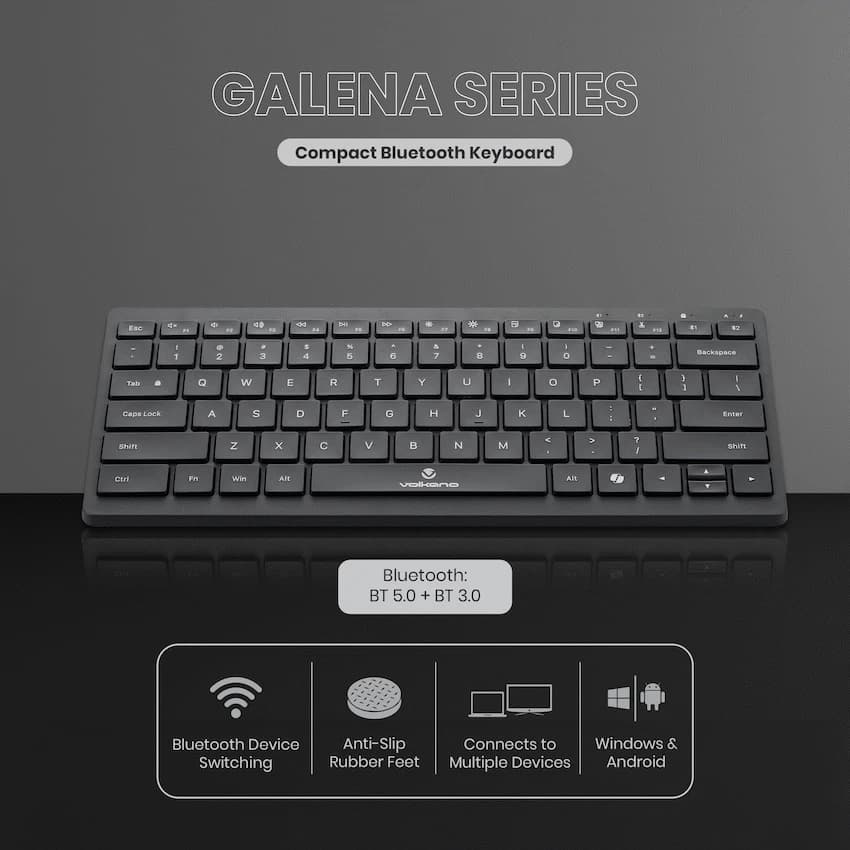 Volkano Galena Series Bluetooth Keyboard