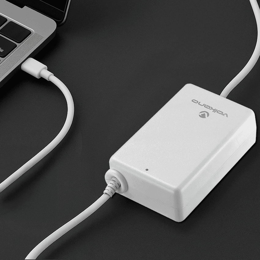 Volkano Brio Traveller Compact 65w GaN Laptop Charger