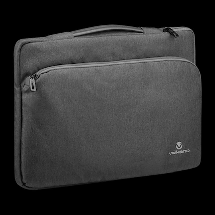 Volkano Deluxe 15.6" Laptop Sleeve - Charcoal