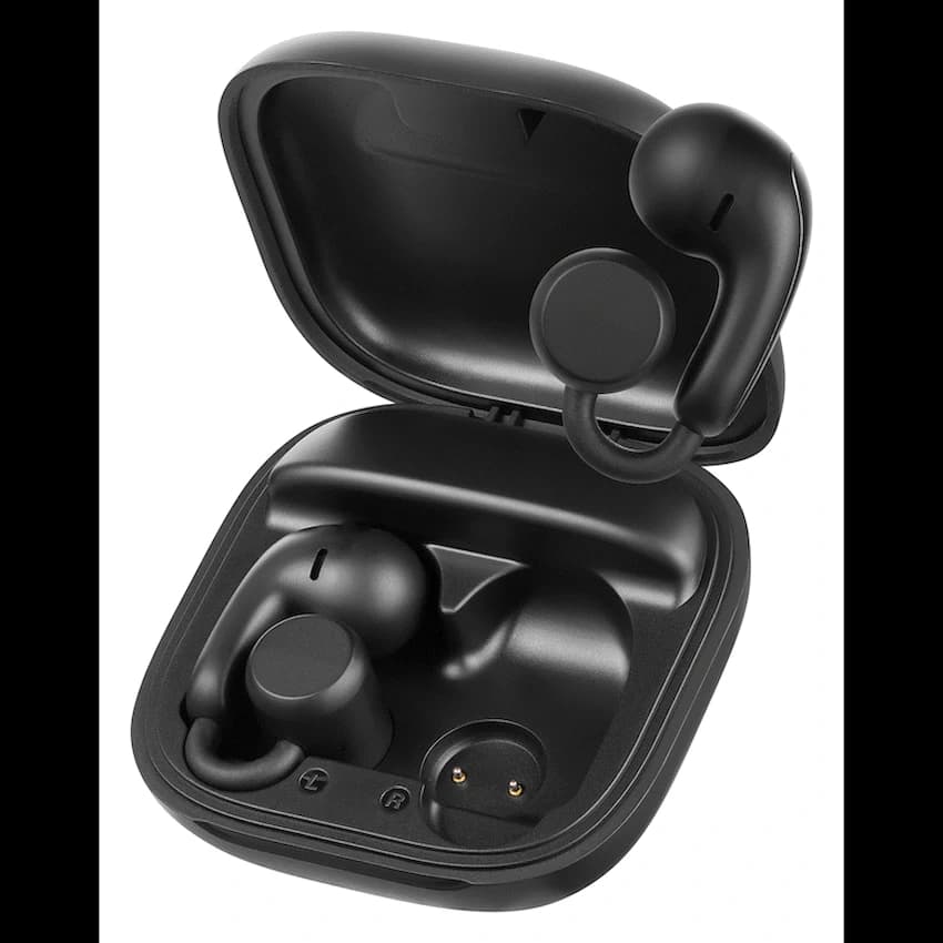 VolkanoX O400 Air Conduction In-Ear OWS Earphones - Black