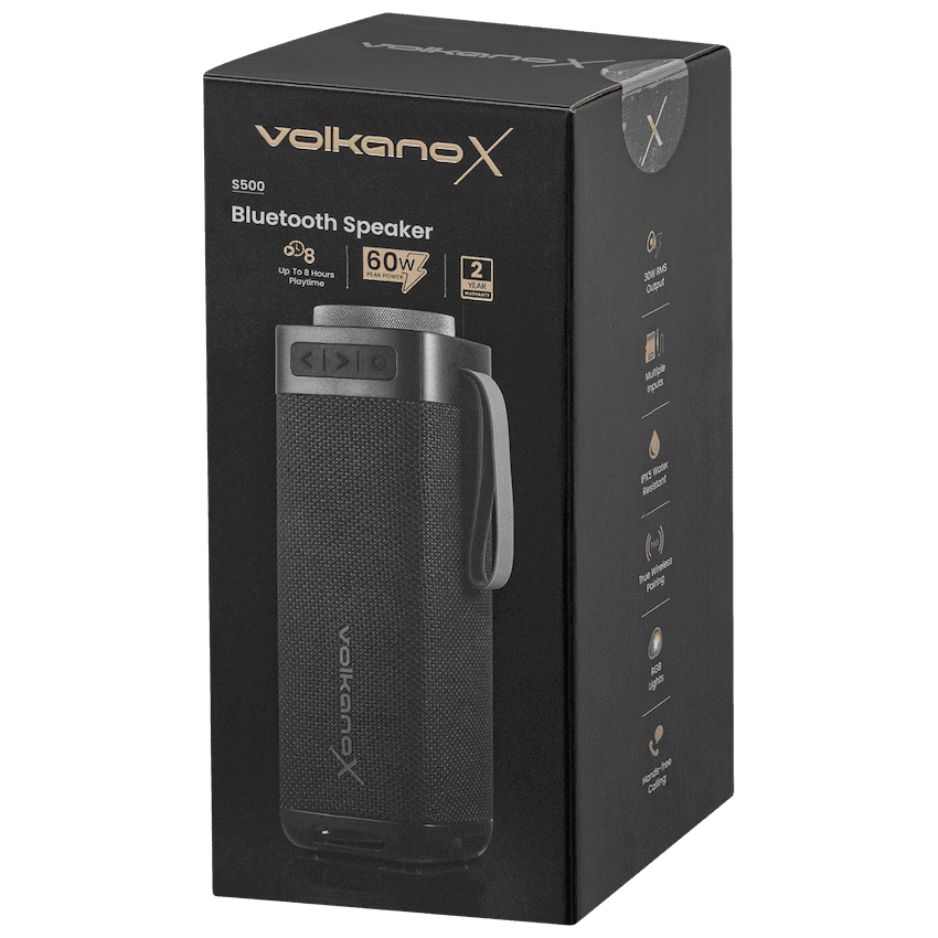 VolkanoX S500 Portable Bluetooth Speaker