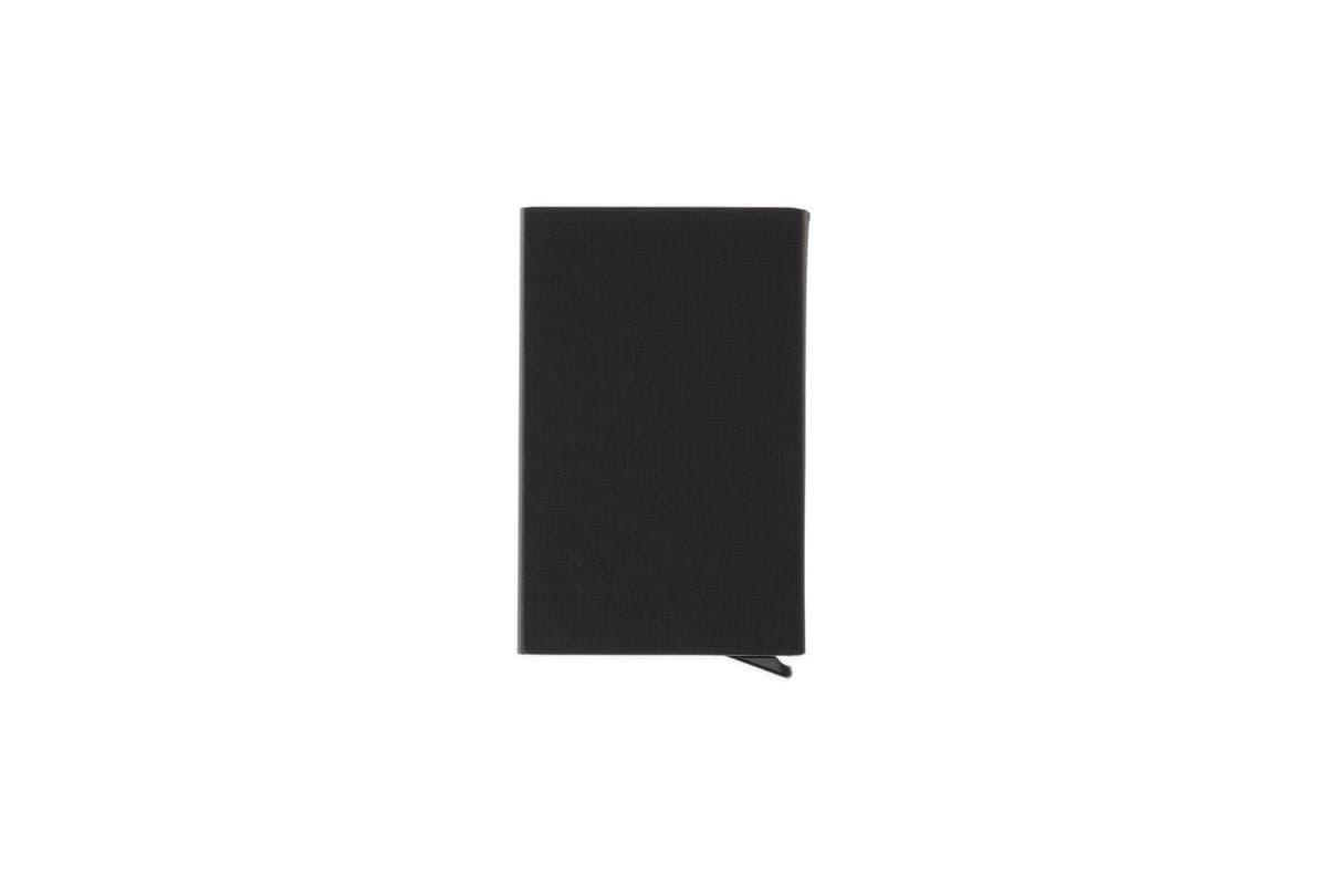 TESSIN - CHANGE ZERO Sustainable Gift Set with Refillable Notebook, Pen & Cardholder - Black