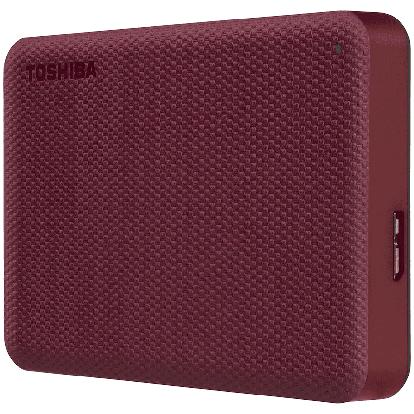 Toshiba Canvio Advance 2tb 2.5″ USB 3.2 – Red thumbnail 5