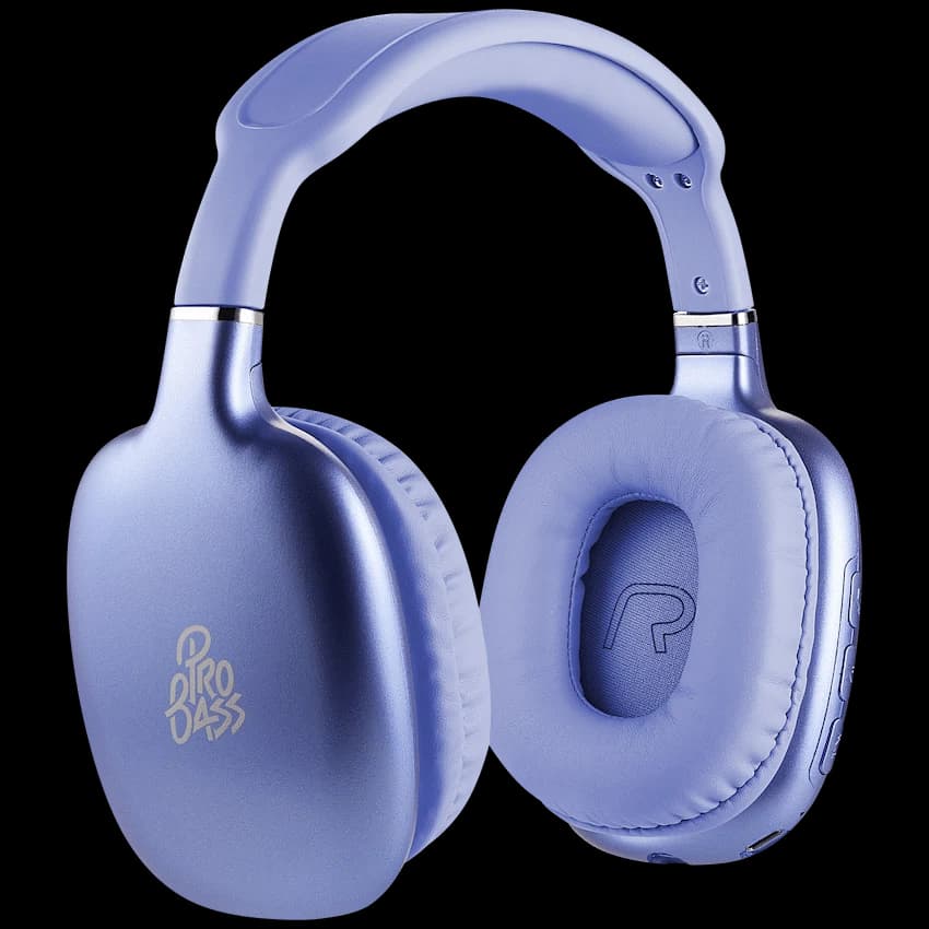 Pro Bass Retro Bluetooth Wireless Headphone with PU Case thumbnail 12