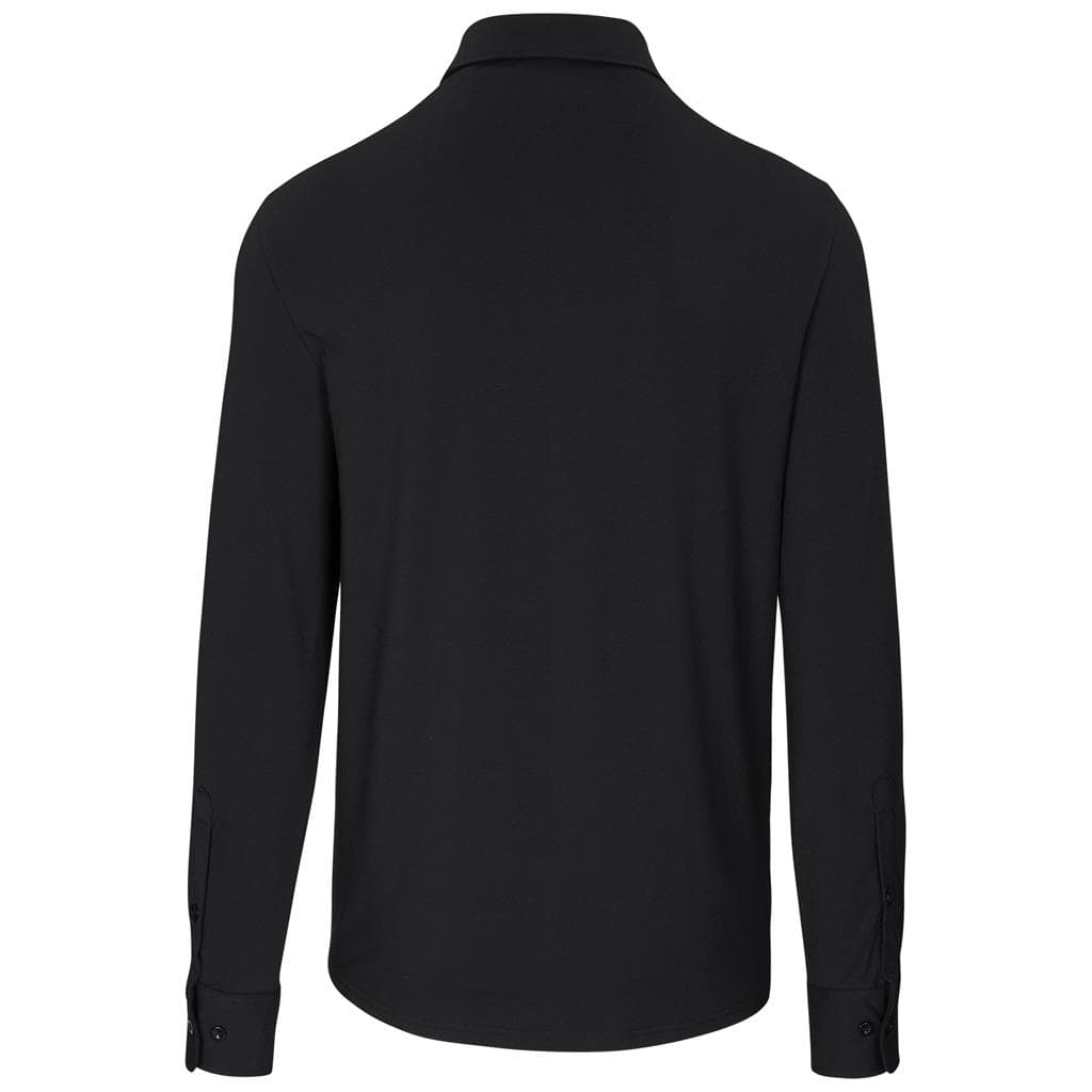 Mens Long Sleeve Alex Varga Cronus Knitted Shirt thumbnail 5