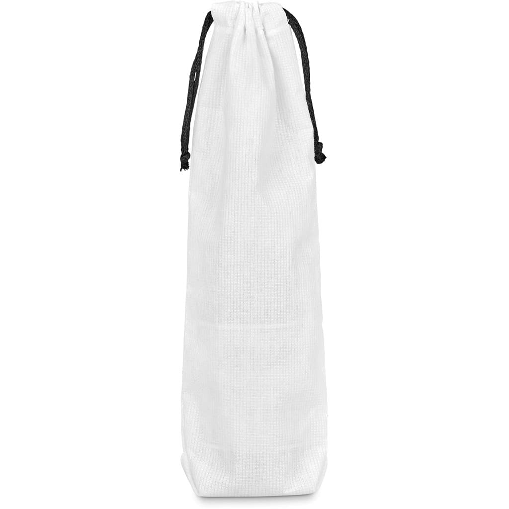 Hoppla Tipsy RPET Wine Bottle Drawcord Bag thumbnail 3