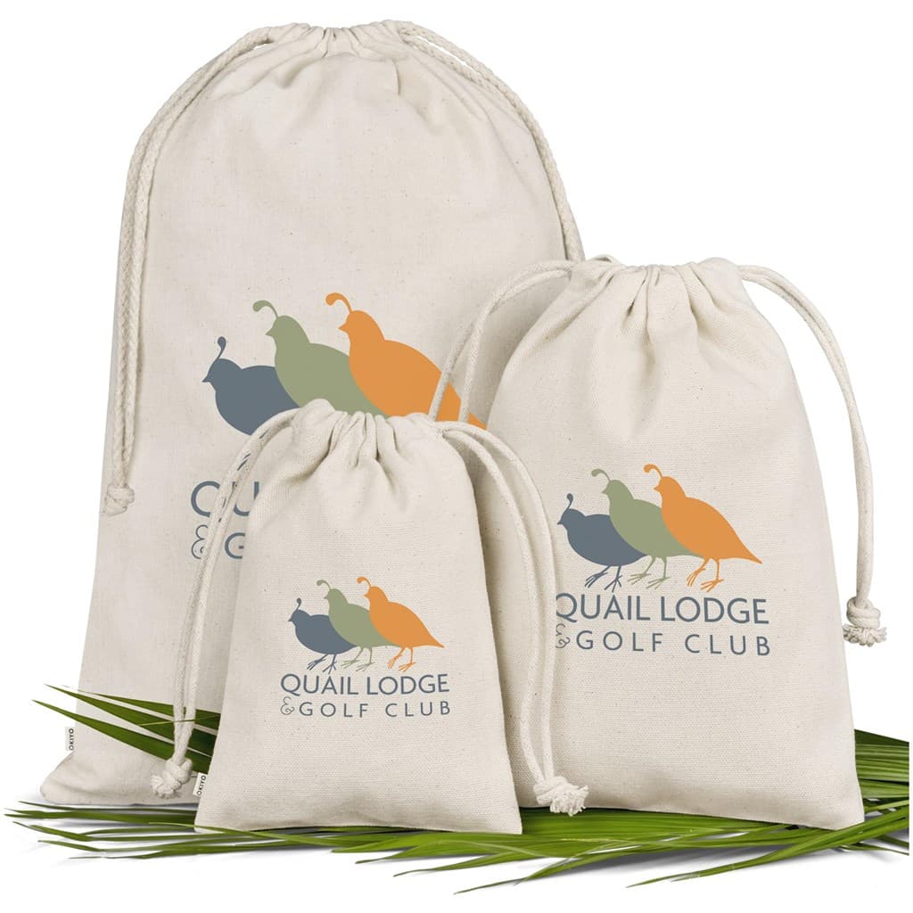 Okiyo Chikara Mini Cotton Drawstring Pouch thumbnail 2