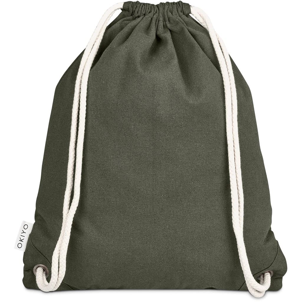 Okiyo Kinchaku Recycled Canvas Drawstring Bag thumbnail 13