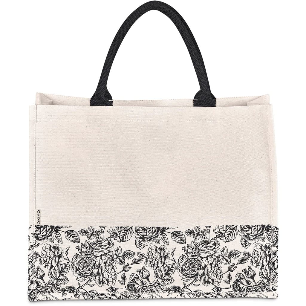 Okiyo Hana Printed Cotton Tote thumbnail 2