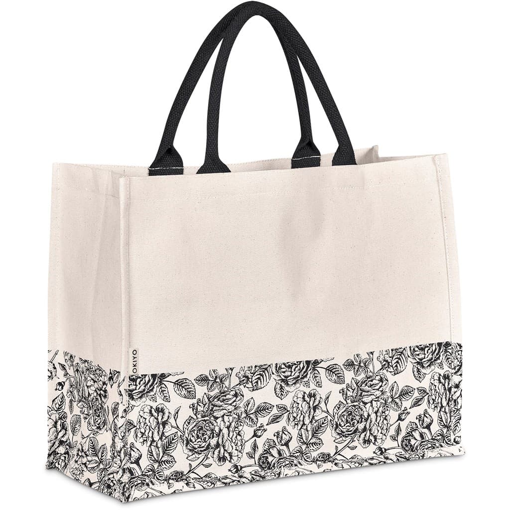 Okiyo Hana Printed Cotton Tote thumbnail 4