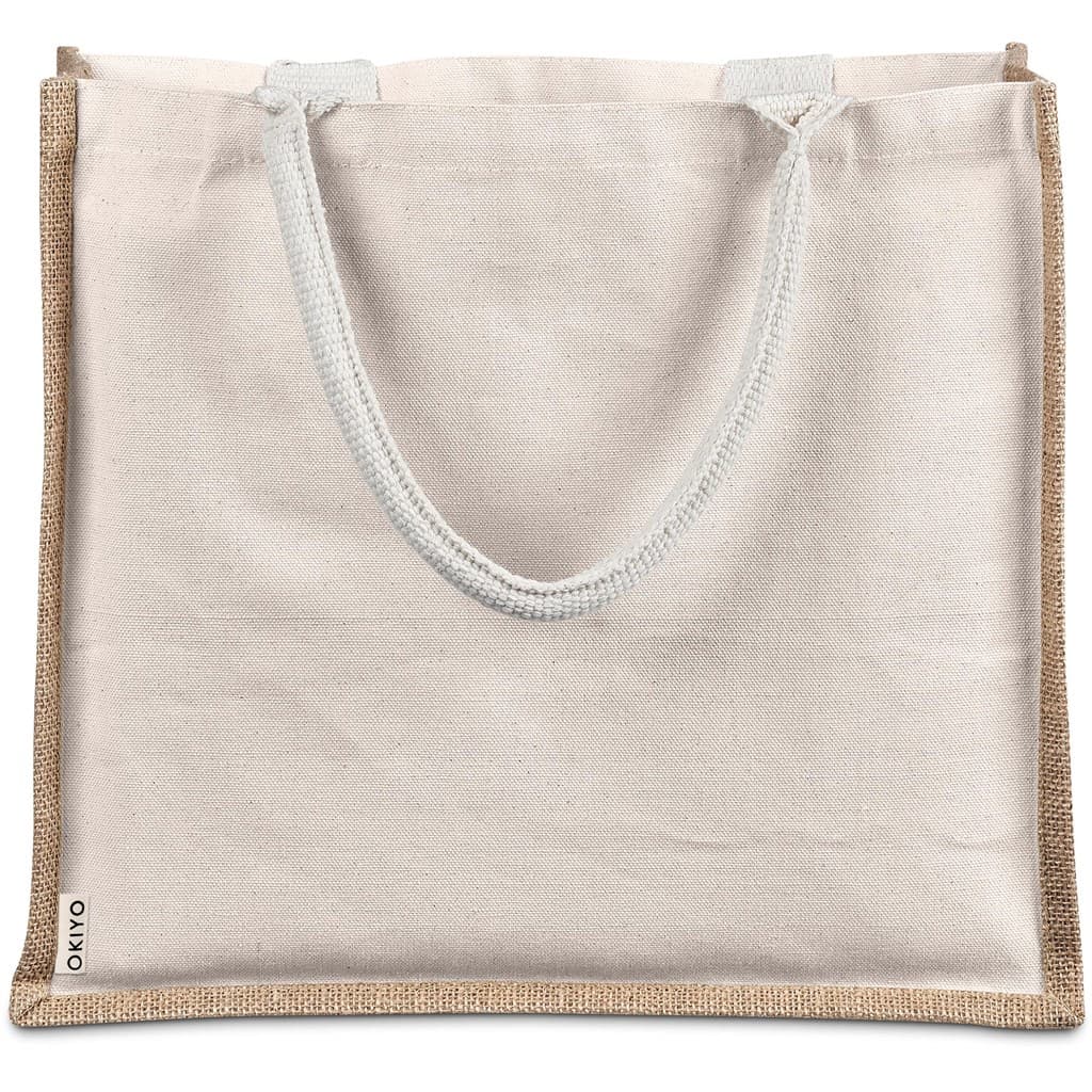 Okiyo Chinsai Maxi Jute & Cotton Tote thumbnail 9