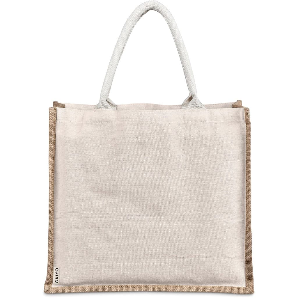 Okiyo Chinsai Maxi Jute & Cotton Tote thumbnail 10