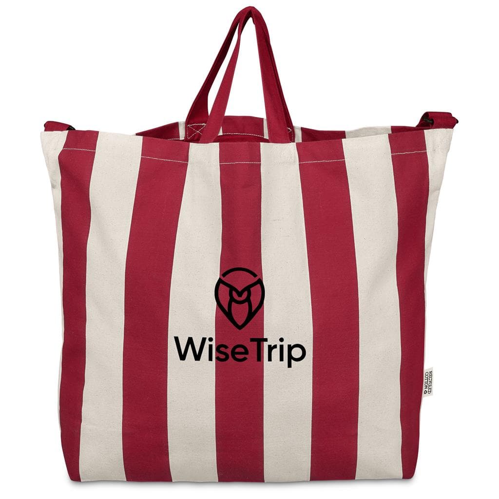 Okiyo Natsuri Recycled Cotton Canvas Large Beach Bag thumbnail 21