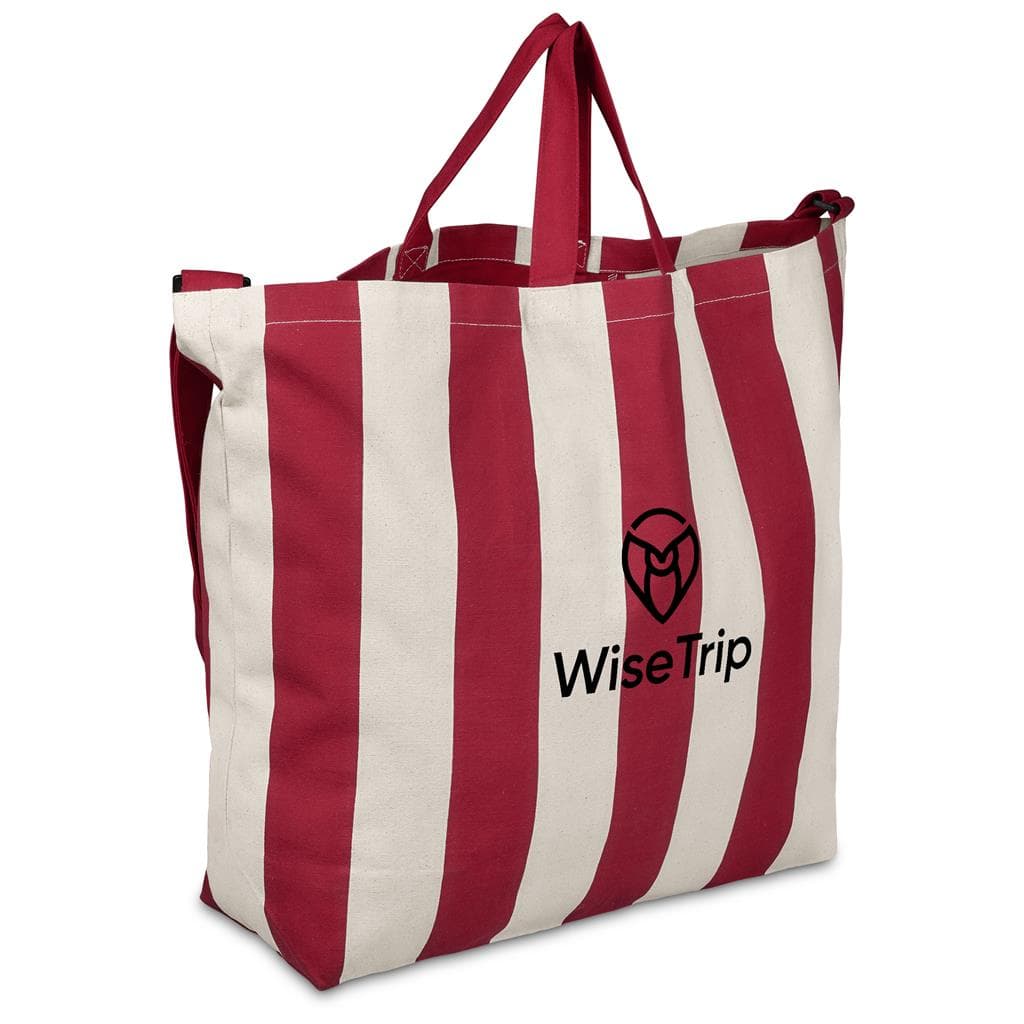 Okiyo Natsuri Recycled Cotton Canvas Large Beach Bag thumbnail 22