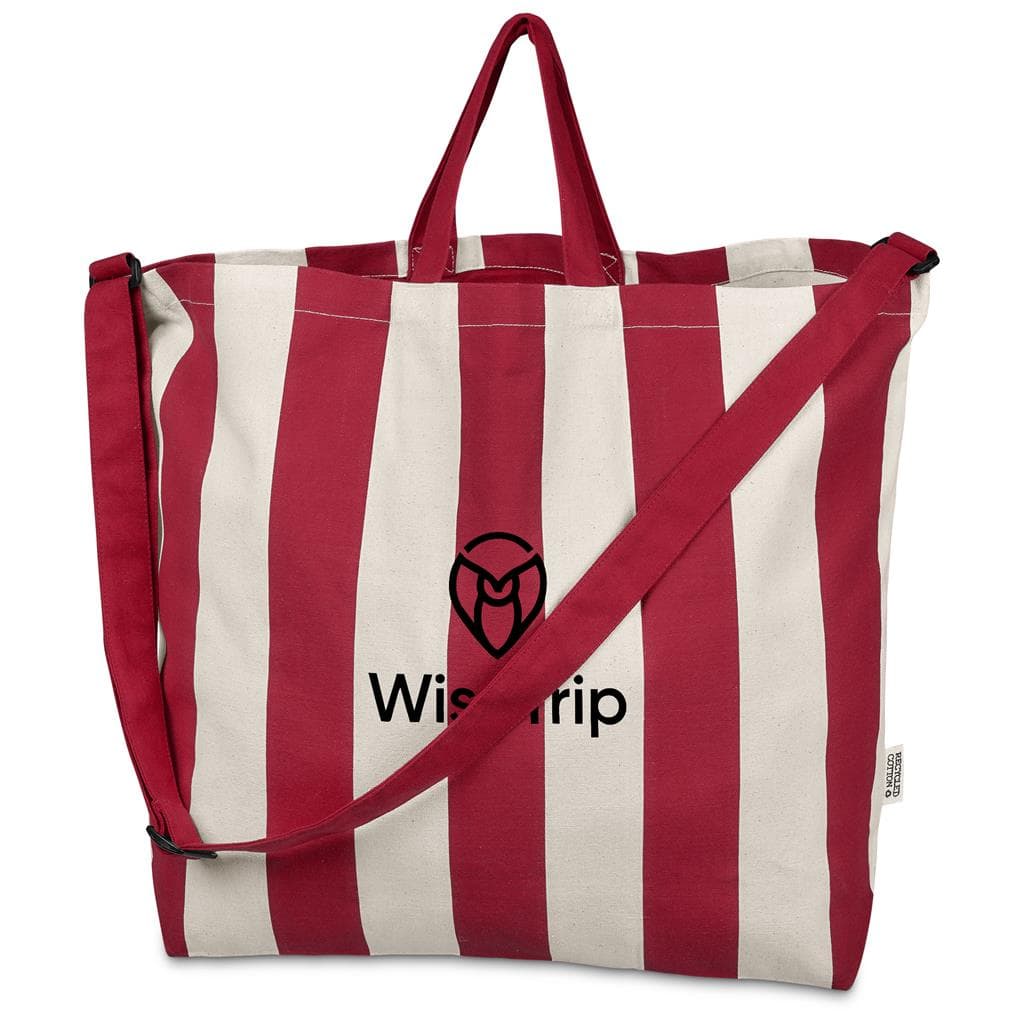 Okiyo Natsuri Recycled Cotton Canvas Large Beach Bag thumbnail 20