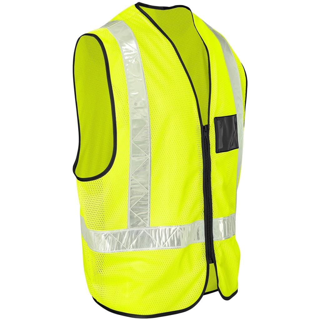 Airport Hi-Viz Reflective Full Zip Vest thumbnail 6