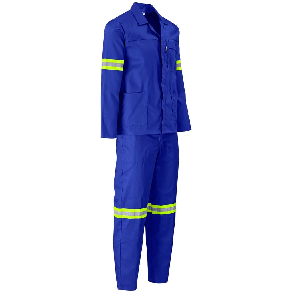 Trade Polycotton Conti Suit – Reflective Arms & Legs – Yellow Taped thumbnail 17
