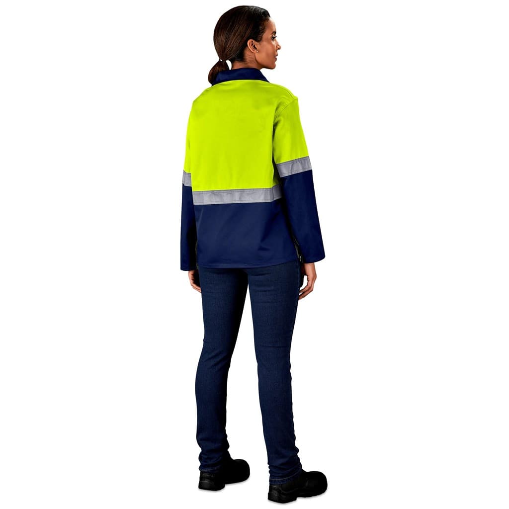 Traffic Premium Two-Tone Hi-Viz Reflective Jacket thumbnail 3