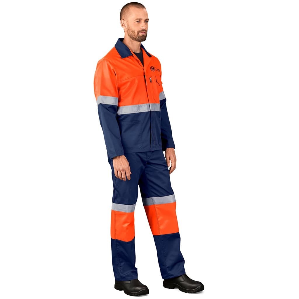 Traffic Premium Two-Tone Hi-Viz Reflective Jacket thumbnail 6