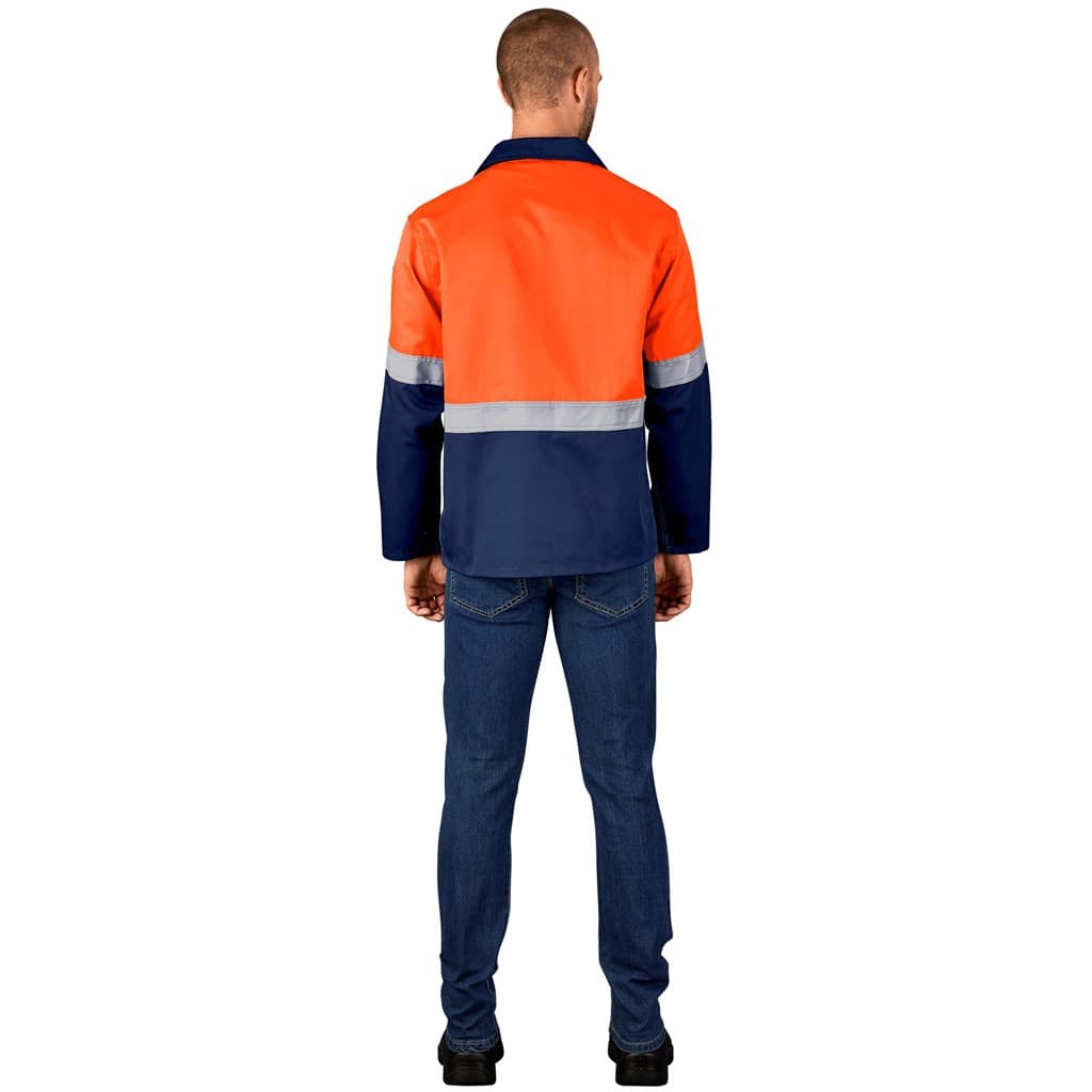 Traffic Premium Two-Tone Hi-Viz Reflective Jacket thumbnail 7
