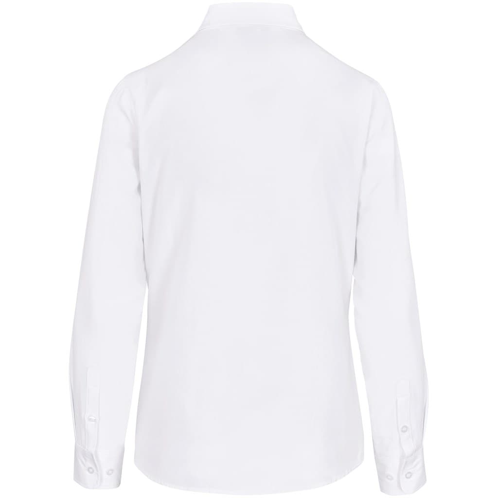 Ladies Long Sleeve Oxford Shirt thumbnail 9