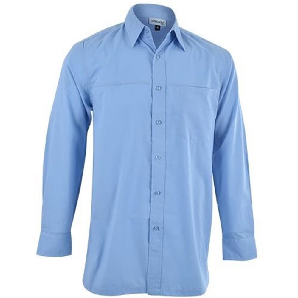 Mens Long Sleeve Harry Casual Shirt – Sky Blue