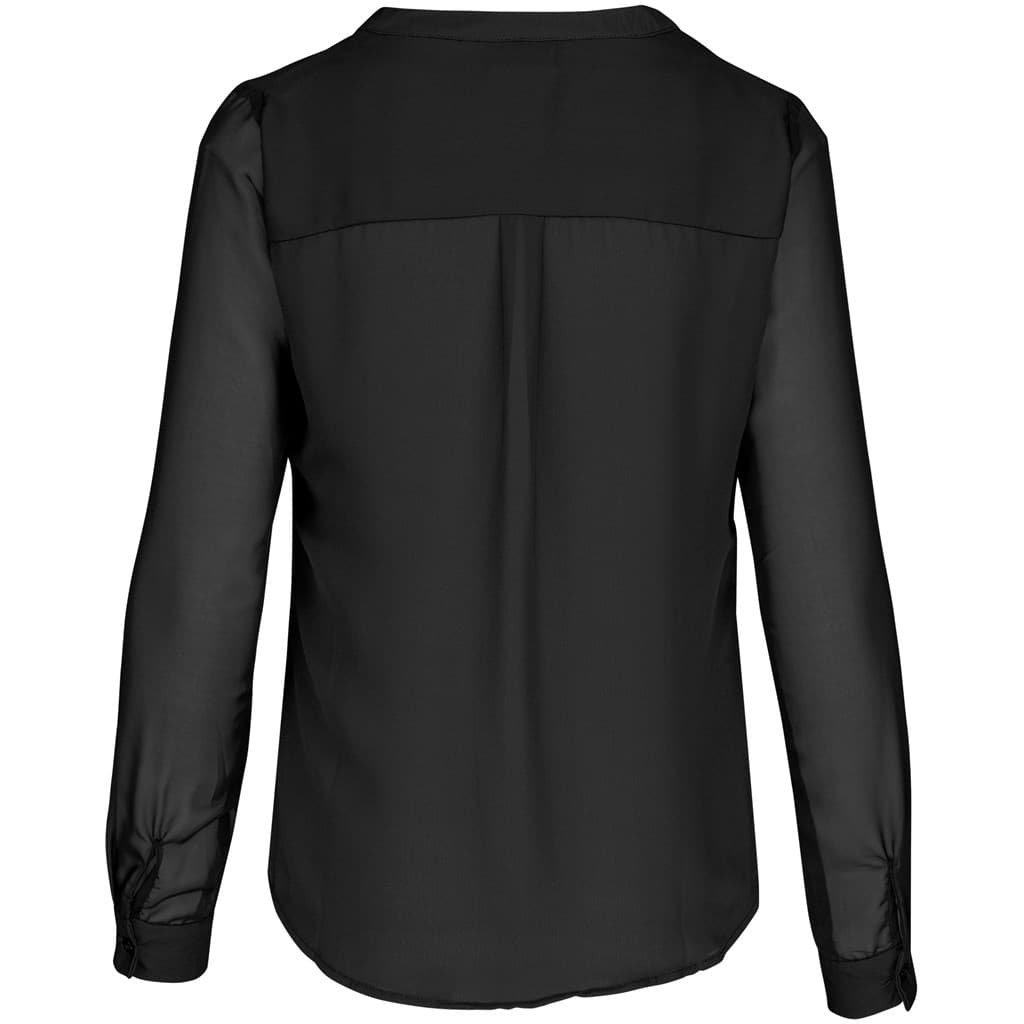 Ladies Long Sleeve Zenobia Blouse thumbnail 6