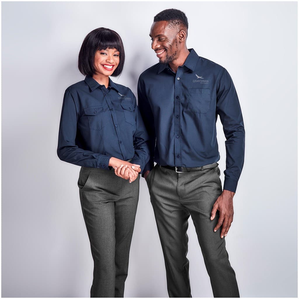 Ladies Long Sleeve Kensington Shirt thumbnail 2