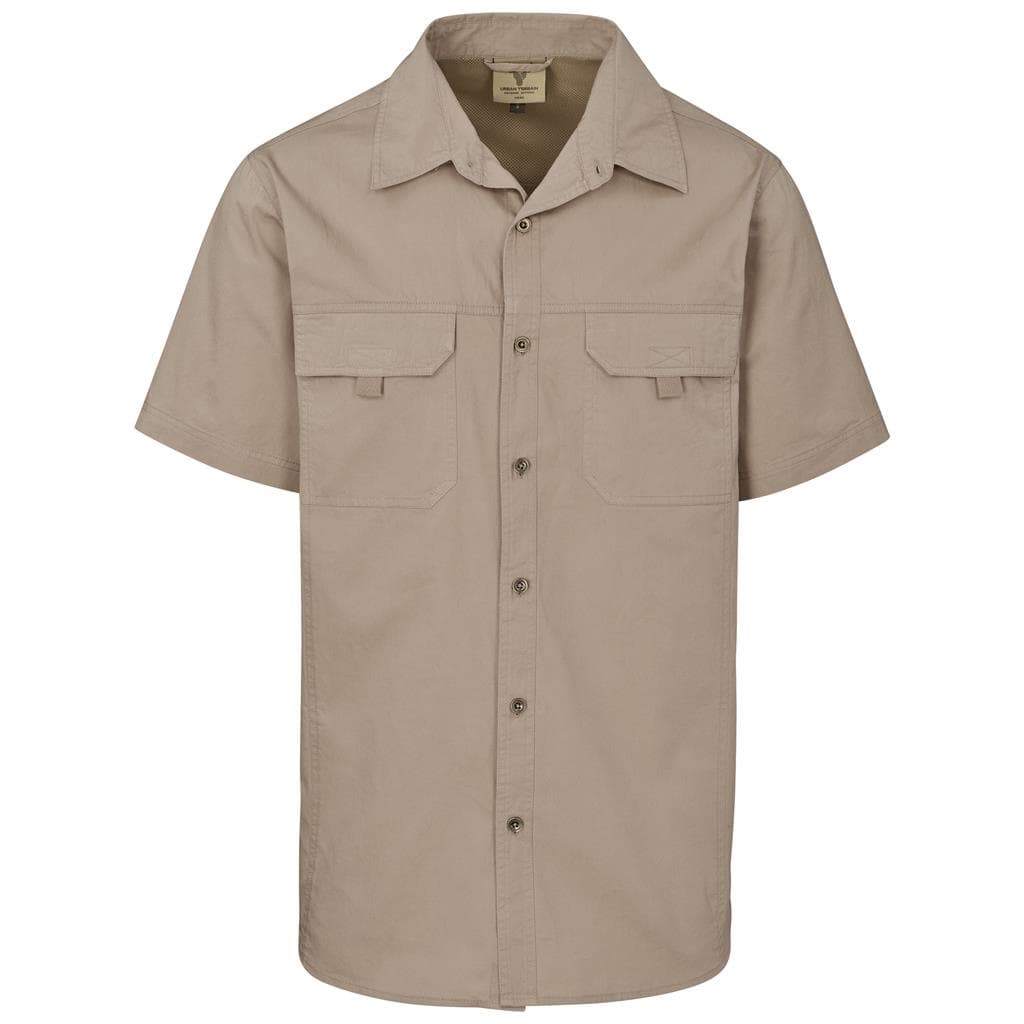 Mens Short Sleeve Mawenzi Twill Shirt thumbnail 6