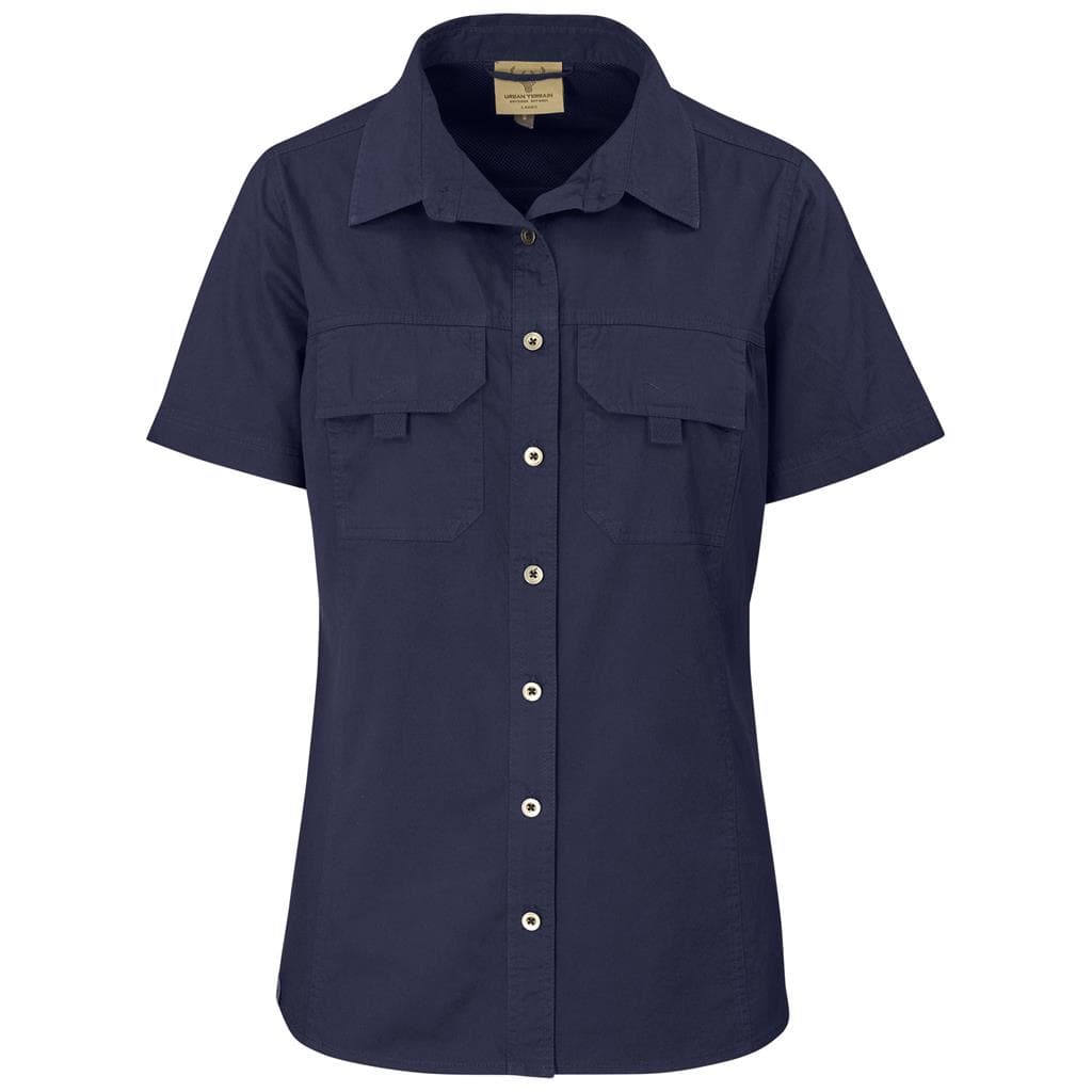 Ladies Short Sleeve Mawenzi Twill Shirt thumbnail 11