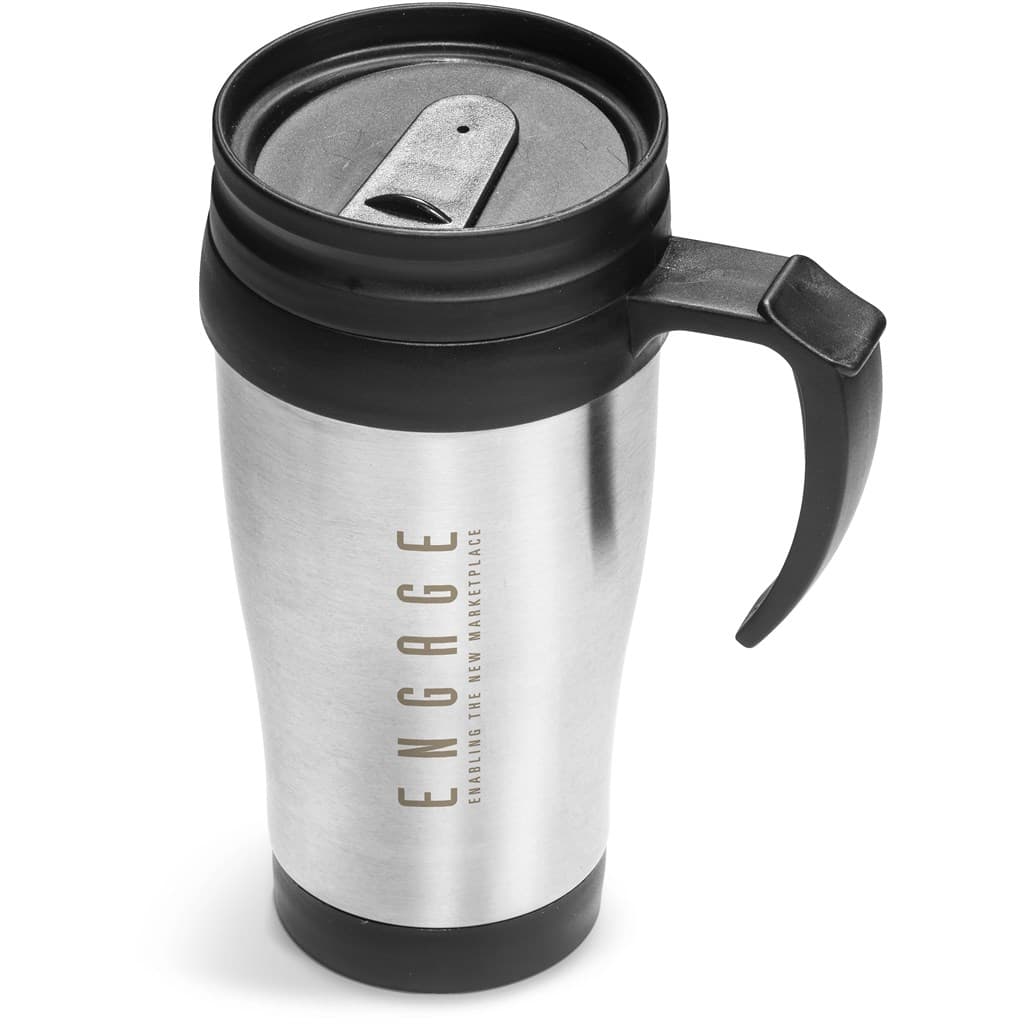 Altitude Arabica Stainless Steel & Plastic Double-Wall Mug – 450ml thumbnail 4