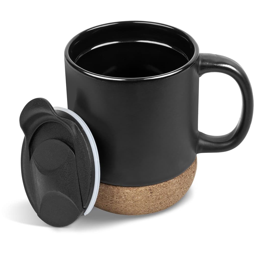 Serendipio Sienna Cork & Ceramic Coffee Mug – 340ml thumbnail 12