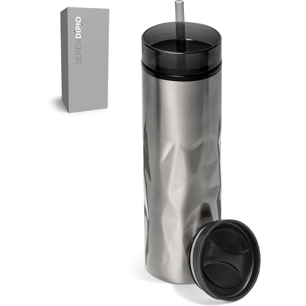 Serendipio Fire & Ice Stainless Steel & Plastic 2-In-1 Tumbler – 435ml thumbnail 16