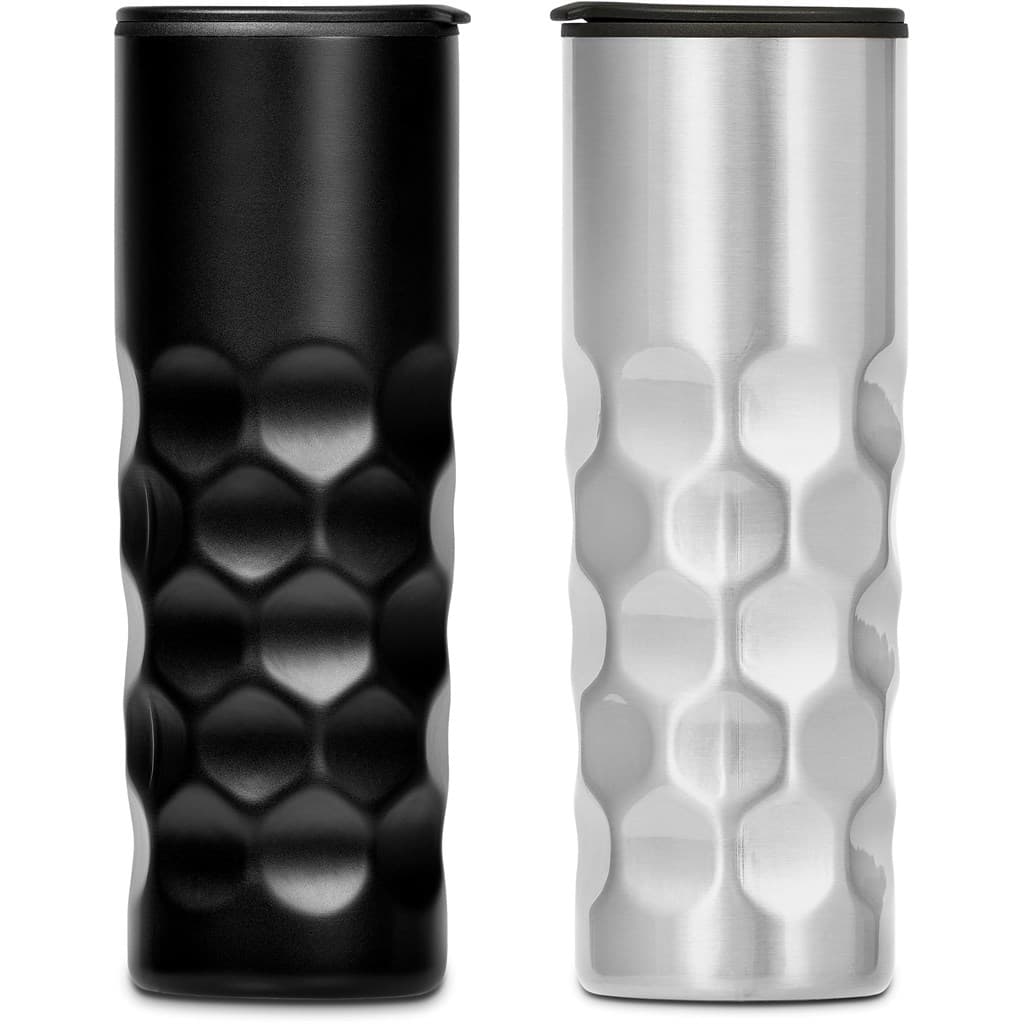 Serendipio Meteor Stainless Steel & Plastic Double-Wall Tumbler – 450ml