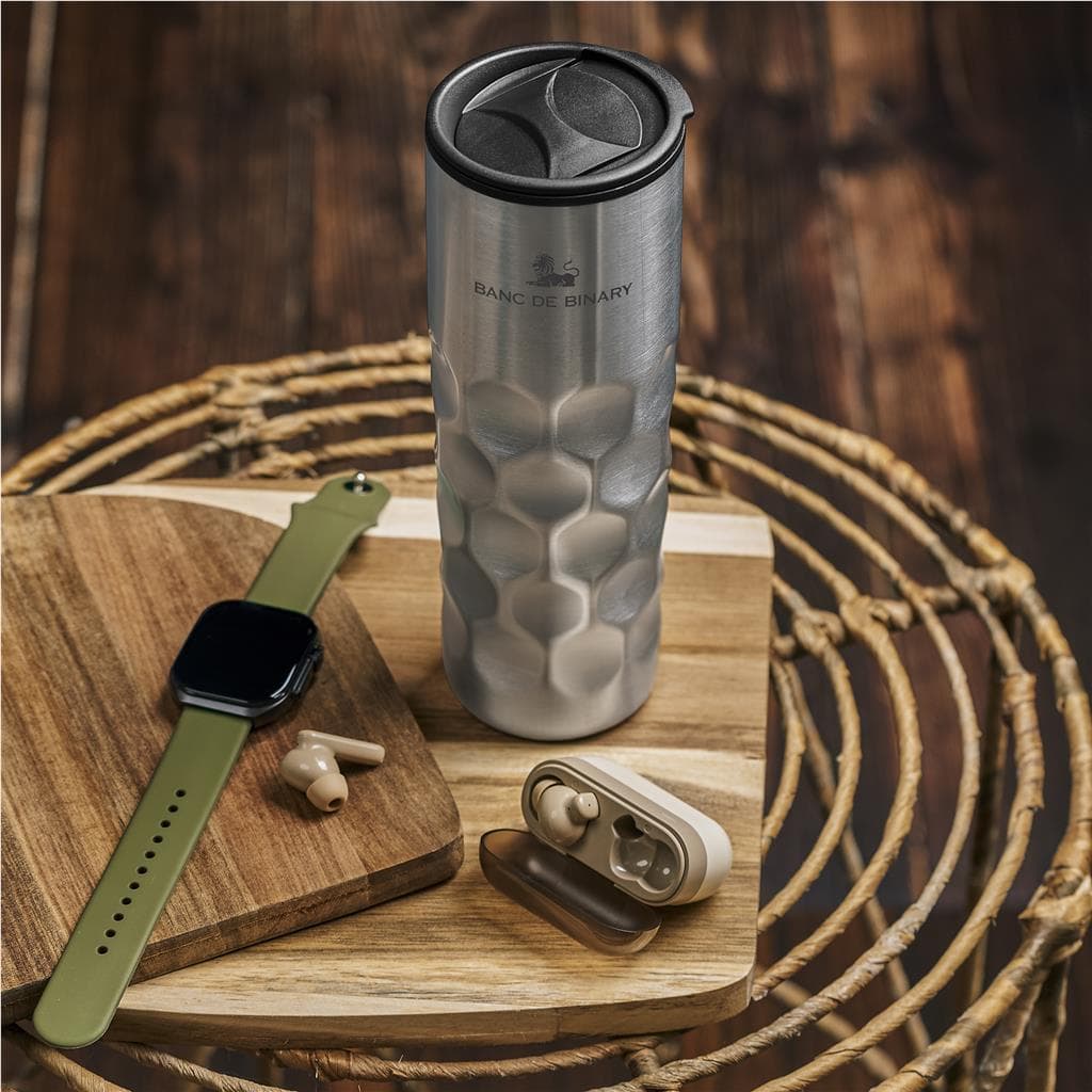 Serendipio Meteor Stainless Steel & Plastic Double-Wall Tumbler – 450ml thumbnail 14