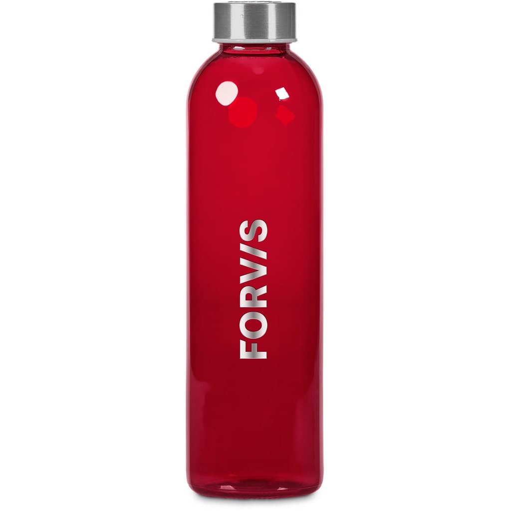 Kooshty Pura Plus Glass Water Bottle – 750ml – Red