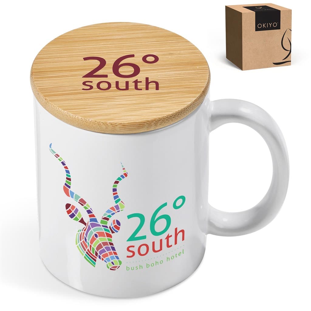 Okiyo Sozo Bamboo & Ceramic Sublimation Coffee Mug – 330ml thumbnail 16