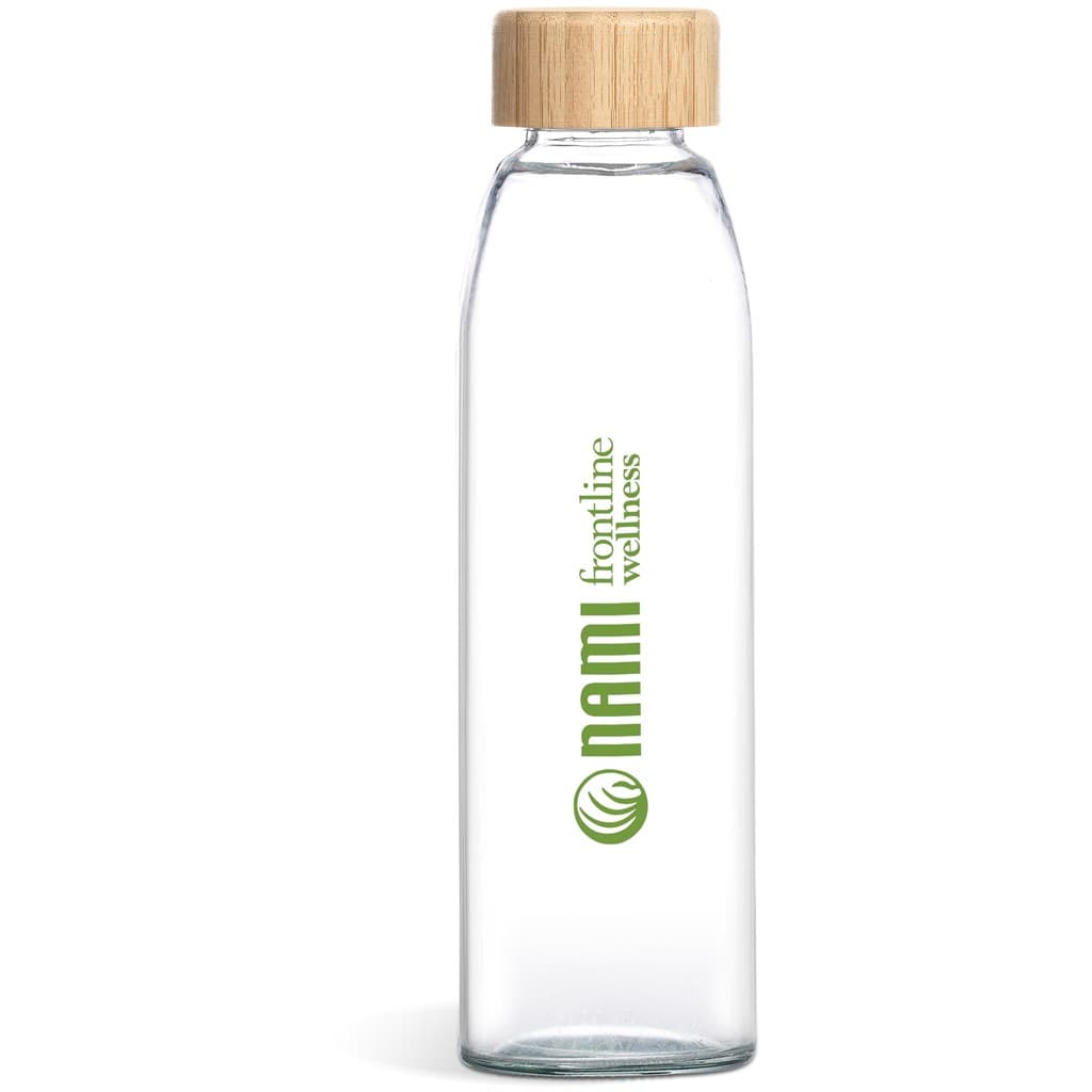 Okiyo Wabi-Sabi Glass Water Bottle – 500ml thumbnail 2