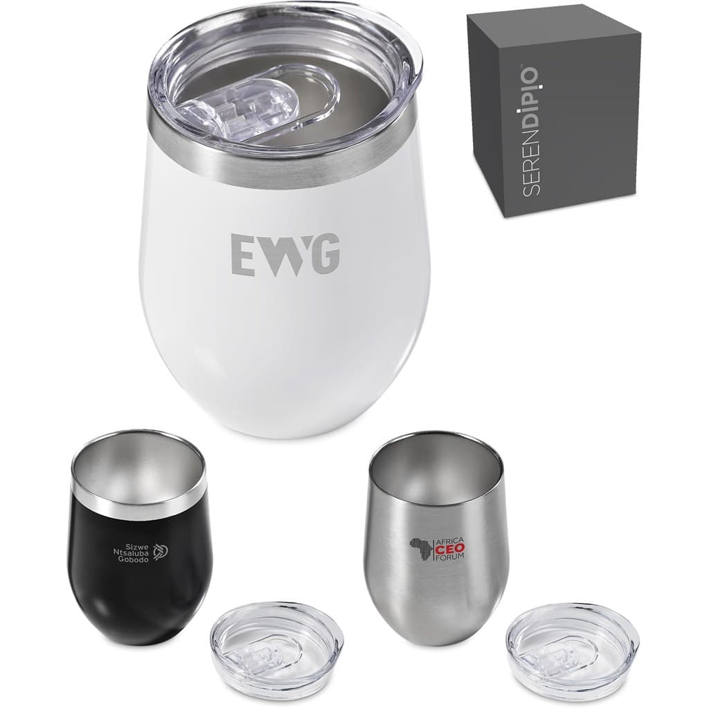 Serendipio Sheridan Stainless Steel Vacuum Tumbler – 300ml thumbnail 3