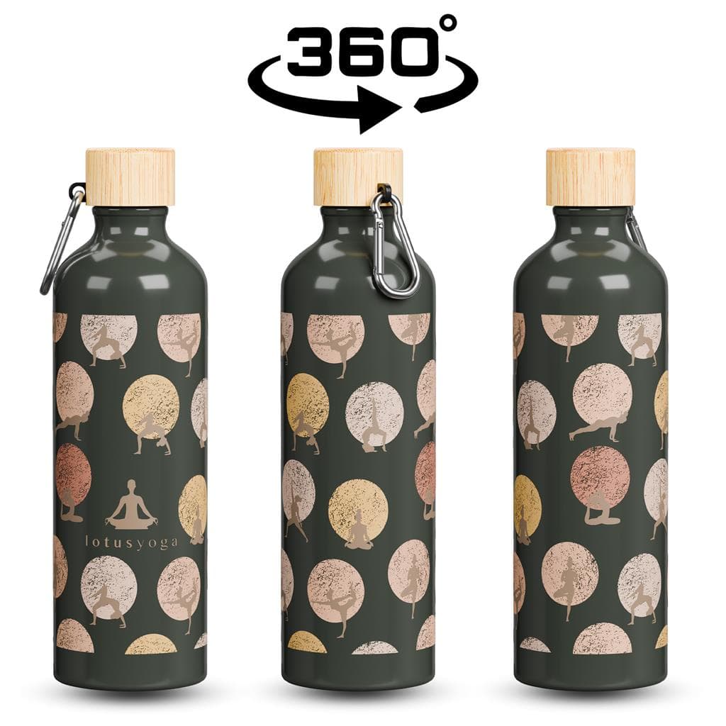 Serendipio Origen Aluminium & Bamboo Water Bottle – 750ml thumbnail 16