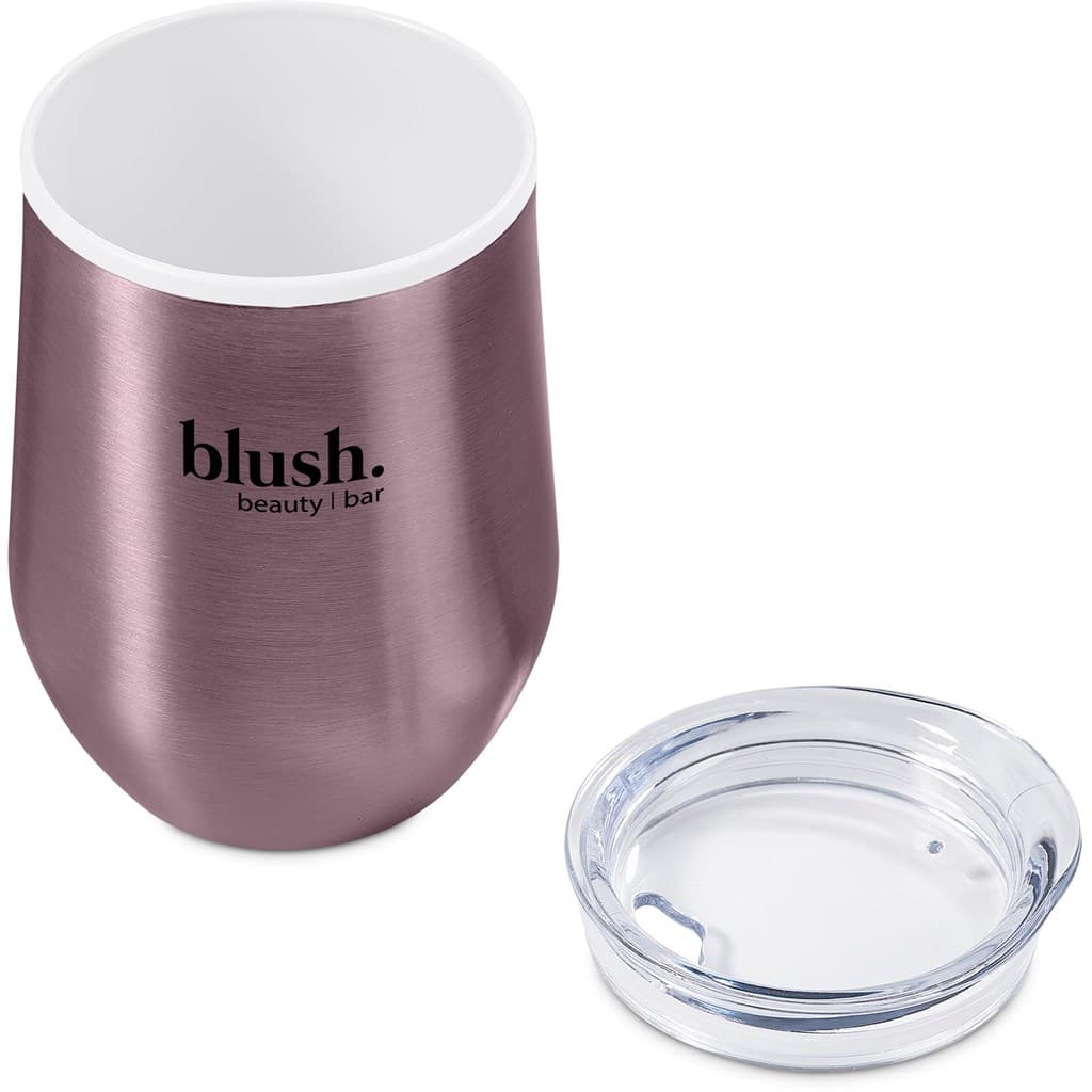 Serendipio Vogue Madison Stainless Steel & Plastic Double-Wall Tumbler – 350ml thumbnail 39