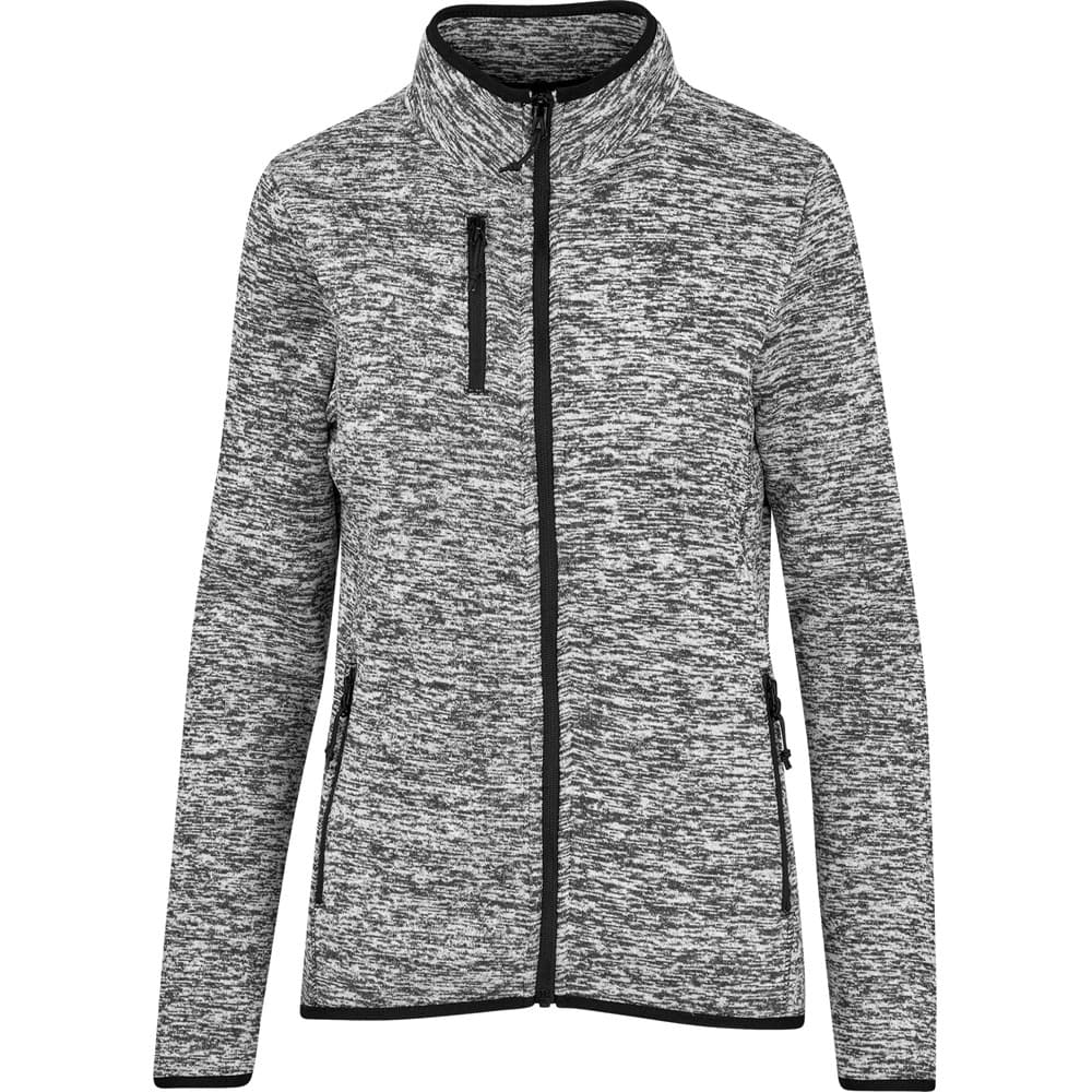 Ladies Paragon Fleece Jacket – Charcoal thumbnail 4