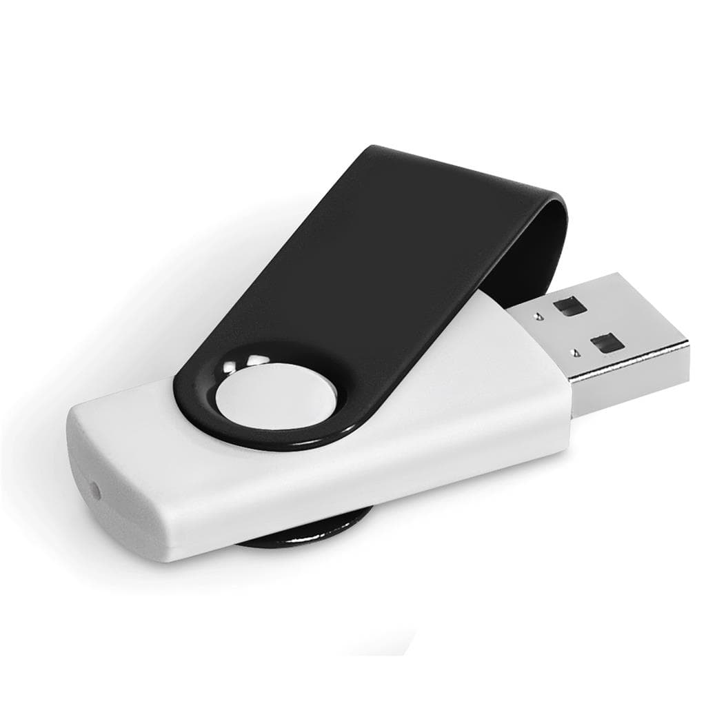 Axis Gyro White Flash Drive – 32GB thumbnail 5